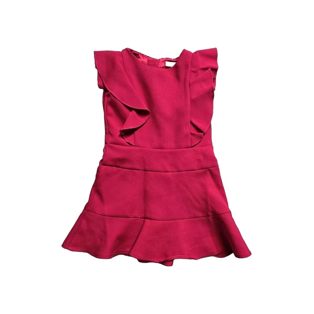 bcbg dress Pink Ruffle Size 3 T Girl's Dressy